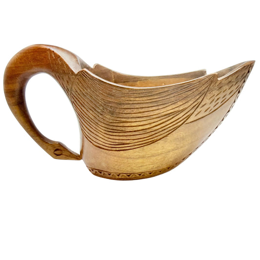 The Balkans. Vintage / Antique Wood Wedding Drinking-Cup.