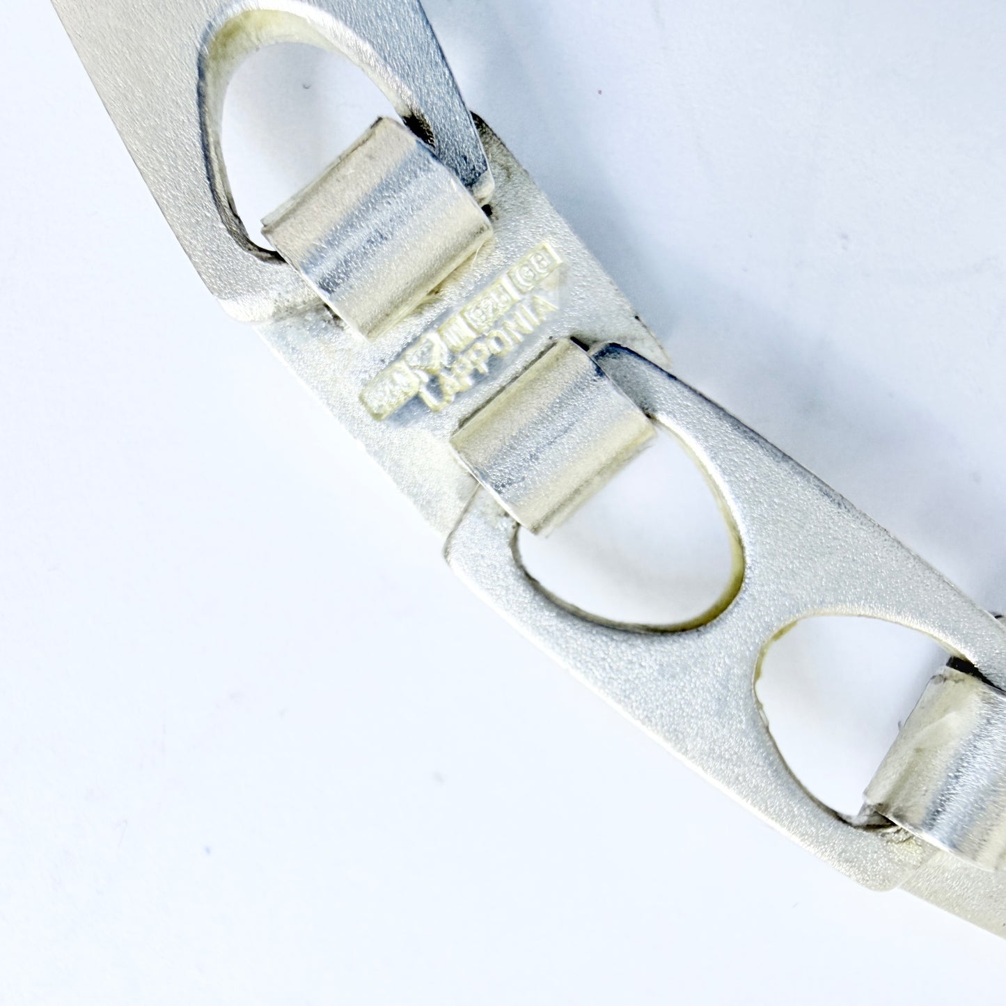 Lapponia, Finland 1984. Rare Vintage Sterling Silver Bracelet.