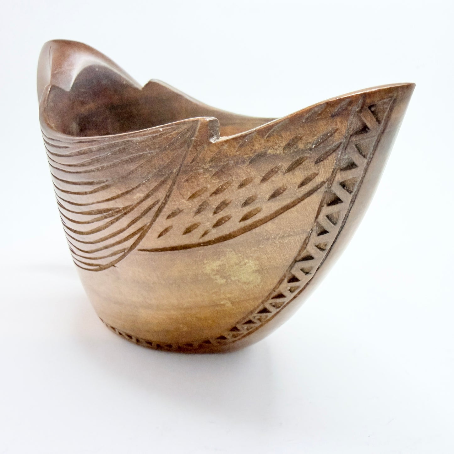 The Balkans. Vintage / Antique Wood Wedding Drinking-Cup.