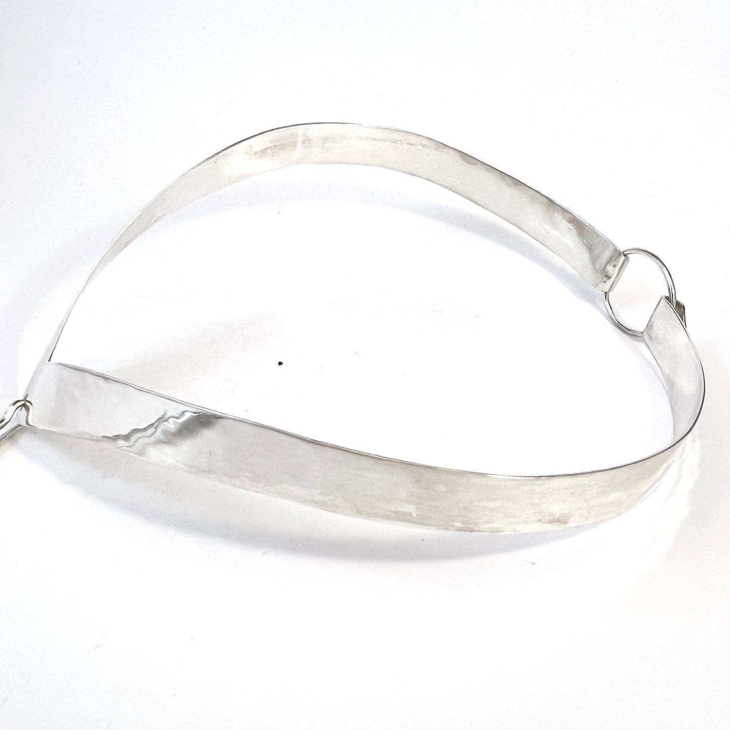 DalErik, Sweden 1956. Vintage Mid-century Modern Sterling Silver Necklace.