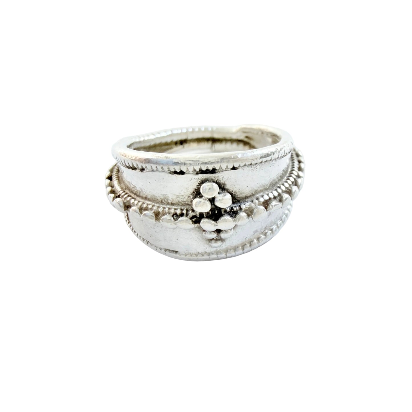 Bengt Hallberg, Sweden. Vintage Sterling Silver Viking Copy Pinky Ring.