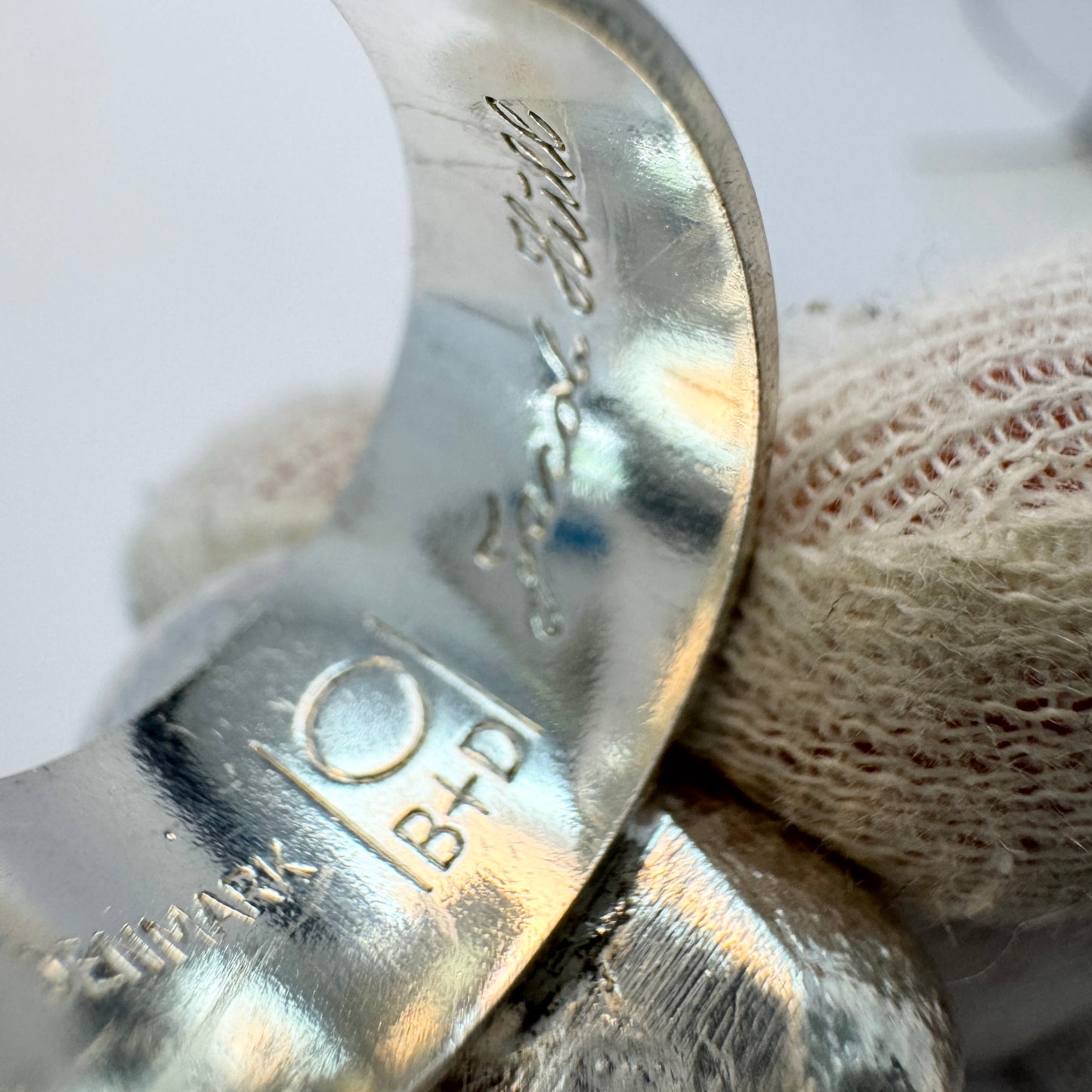 Jacob Hull for Buch & Deichmann Denmark 1970s. Bold Vintage Ring.