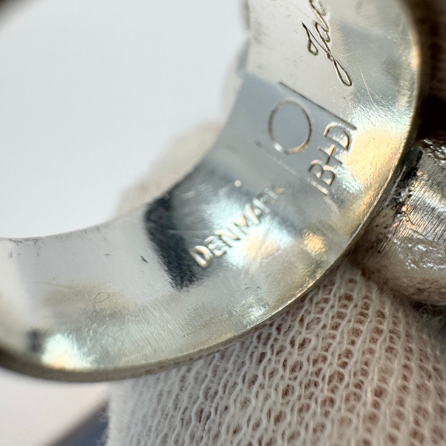 Jacob Hull for Buch & Deichmann Denmark 1970s. Bold Vintage Ring.