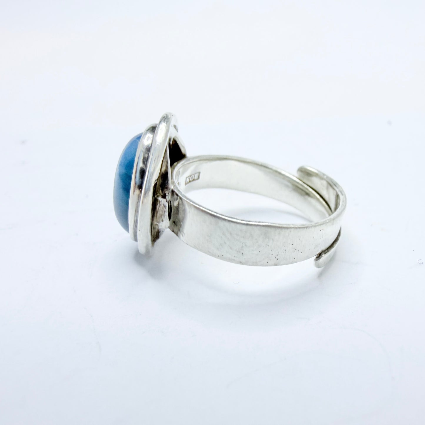 O Nordström, Sweden. Vintage Sterling Silver Bergslagen-stone Ring.