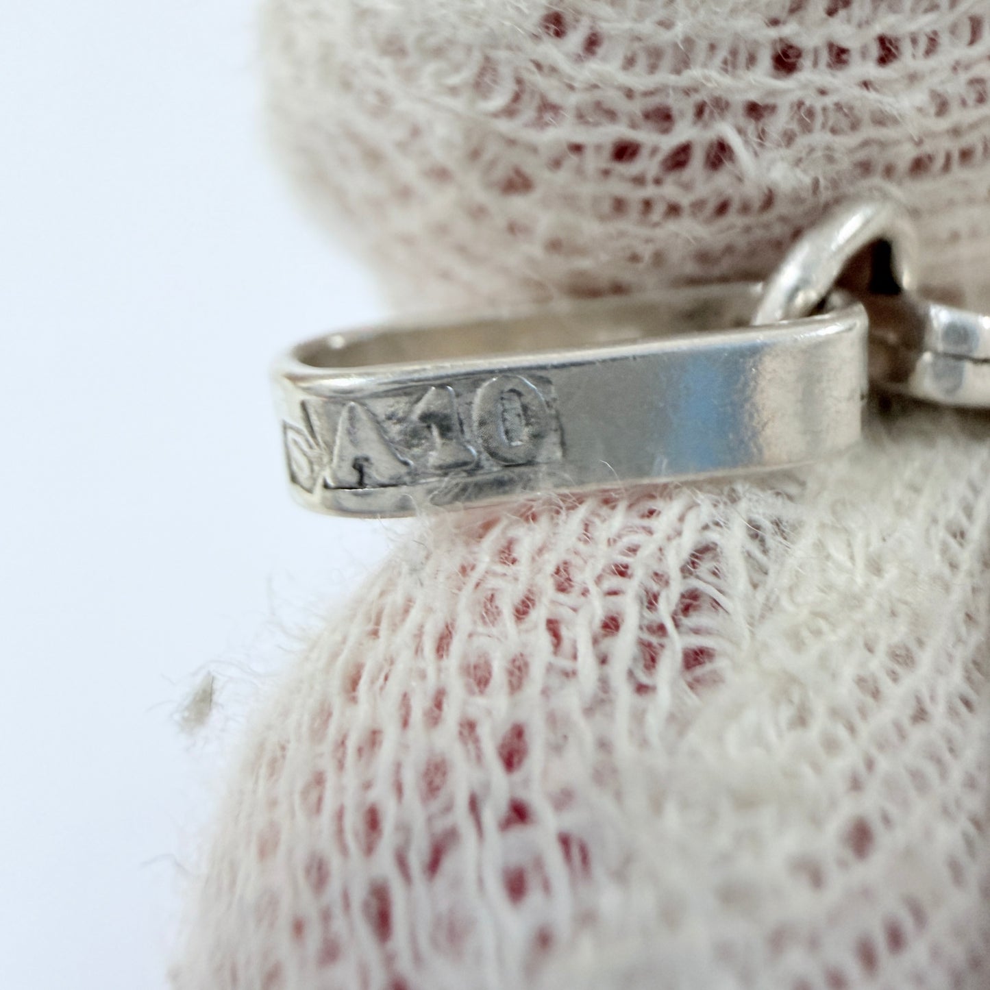 Victor Janson, Sweden 1975. Vintage Sterling Silver Bergslagen-stone Pendant.