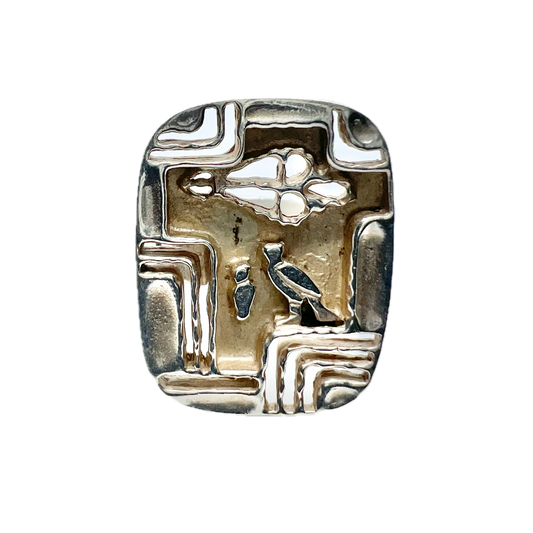 Kordes Lichtenfels, Germany c 1960-70s Solid Silver Ring