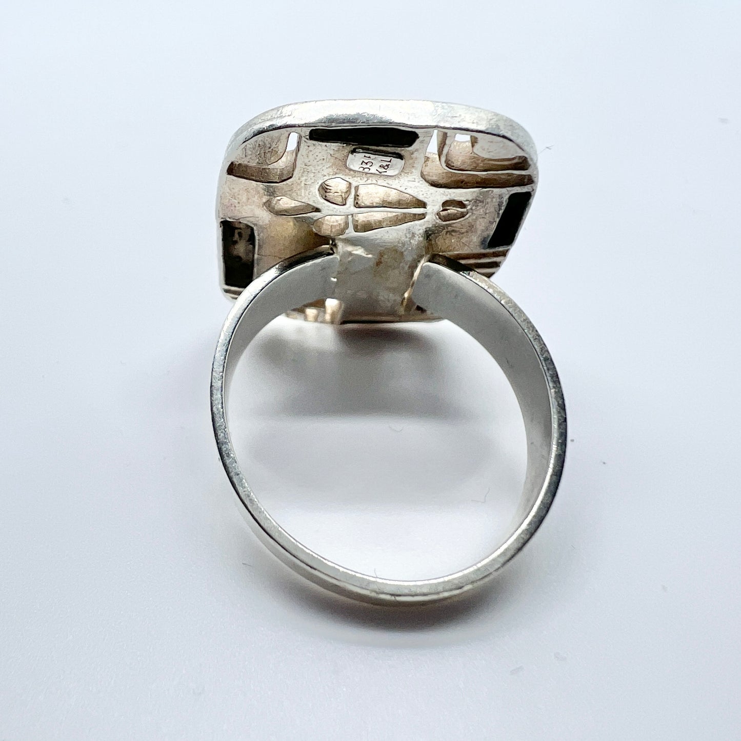 Kordes Lichtenfels, Germany c 1960-70s Solid Silver Ring