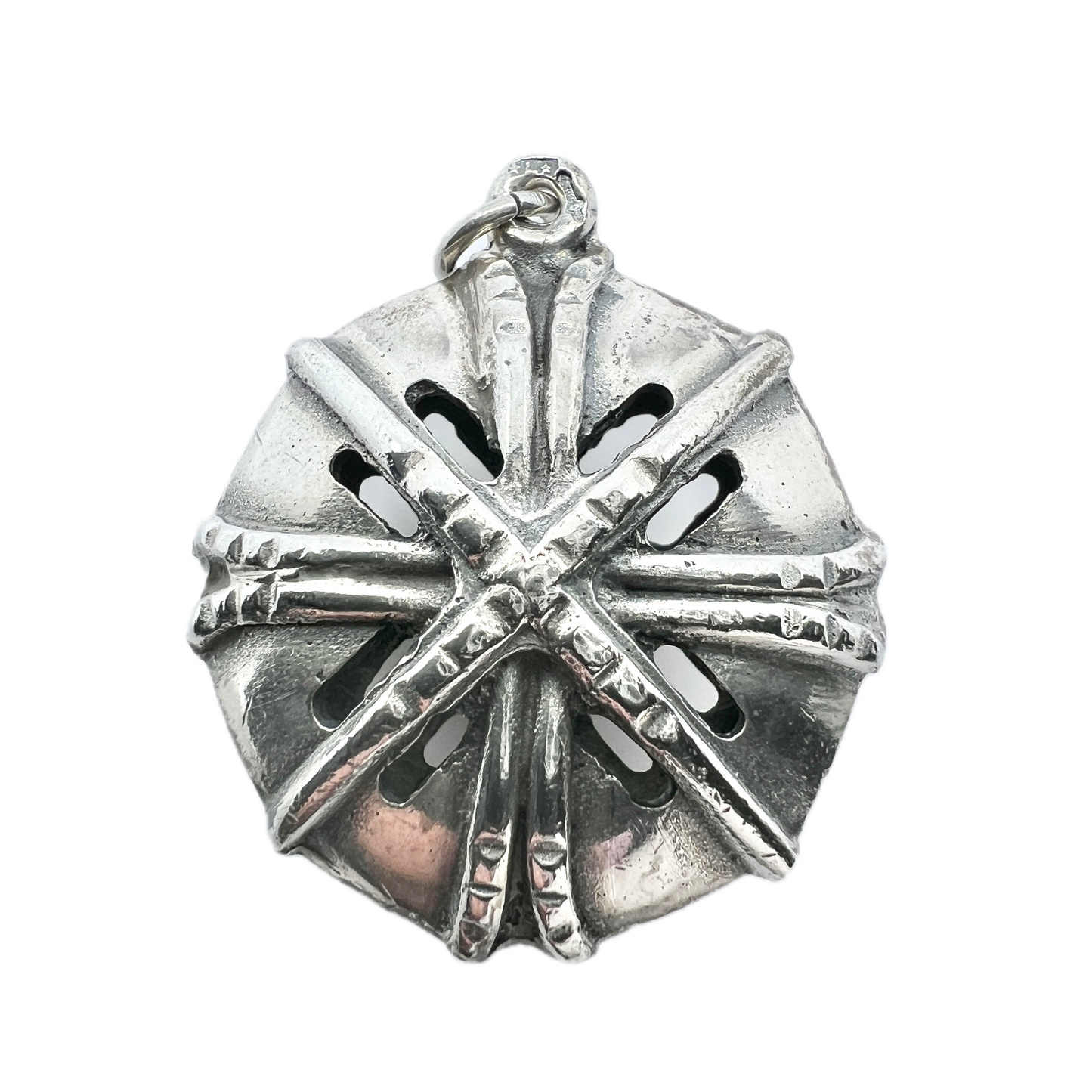 The Netherlands, Vintage Solid Silver Pendant.