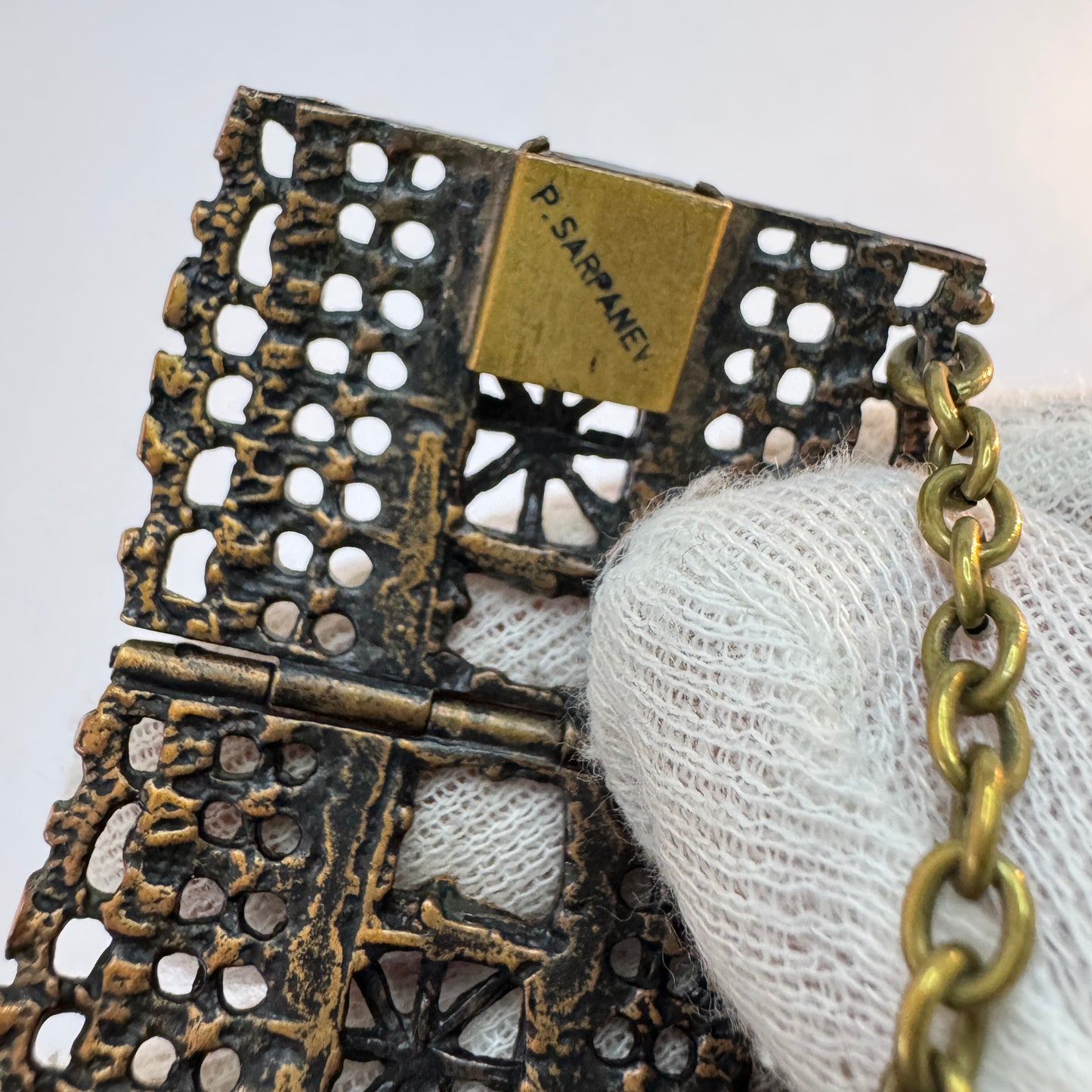 Pentti Sarpaneva, Finland 1970s. Bold Vintage Bronze Bracelet.