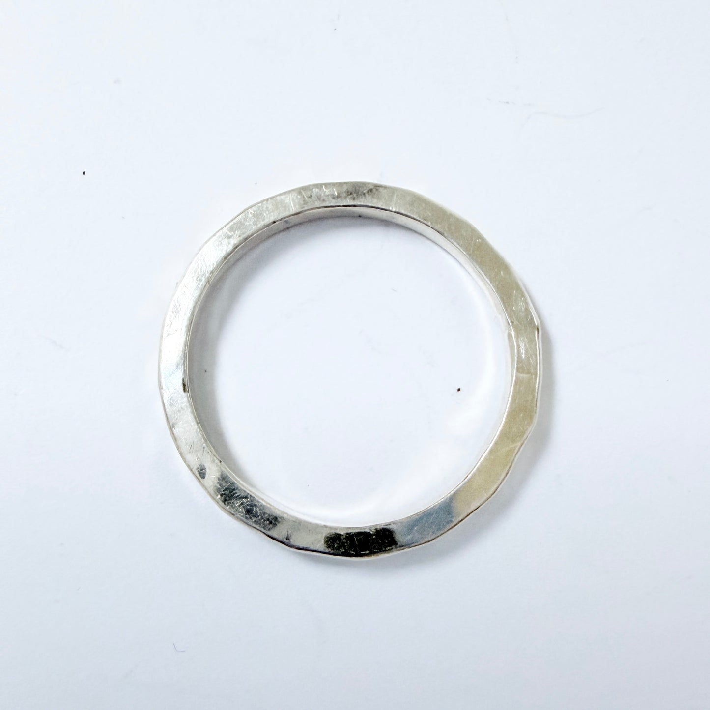 Owe Johansson, Sweden. Vintage Sterling Silver Unisex Ring.
