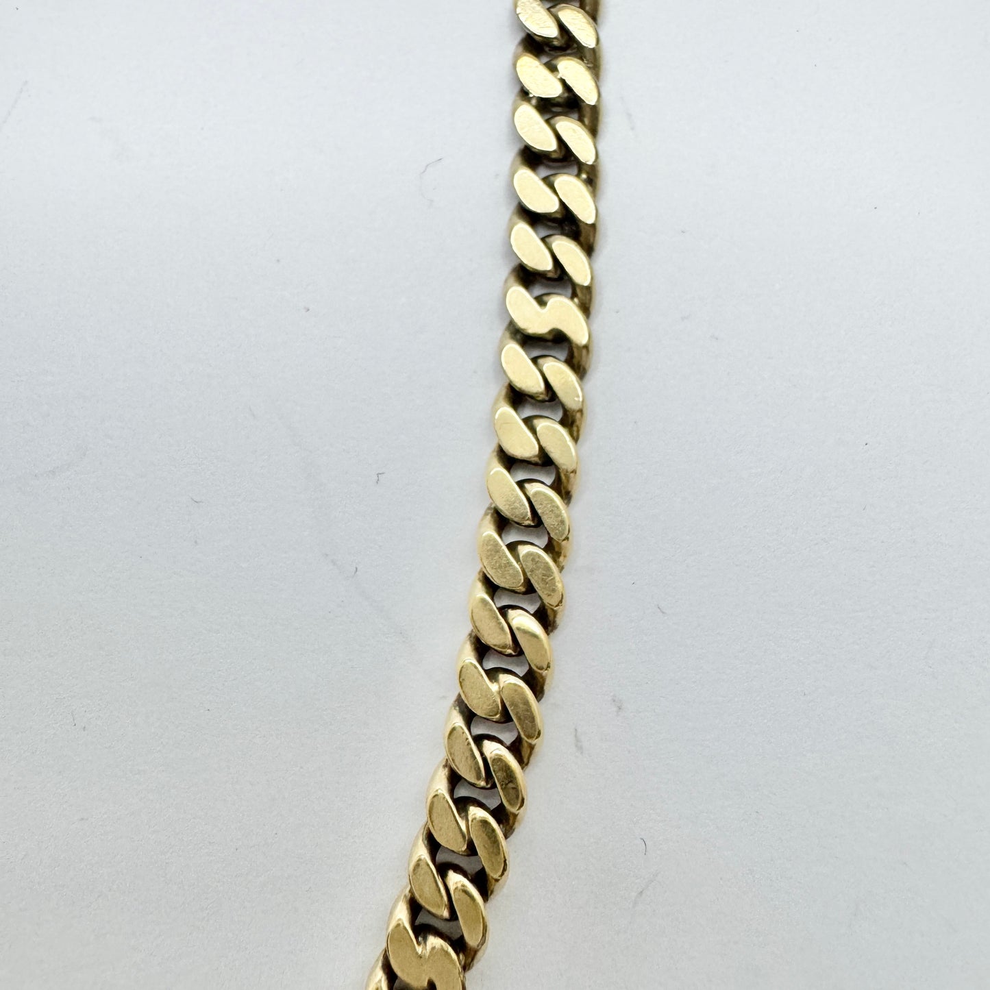 Sweden early 1900s. Gilt Solid Silver Watch Chain.