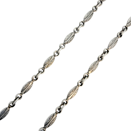 Antique / Vintage Jugendstil Solid Silver Necklace