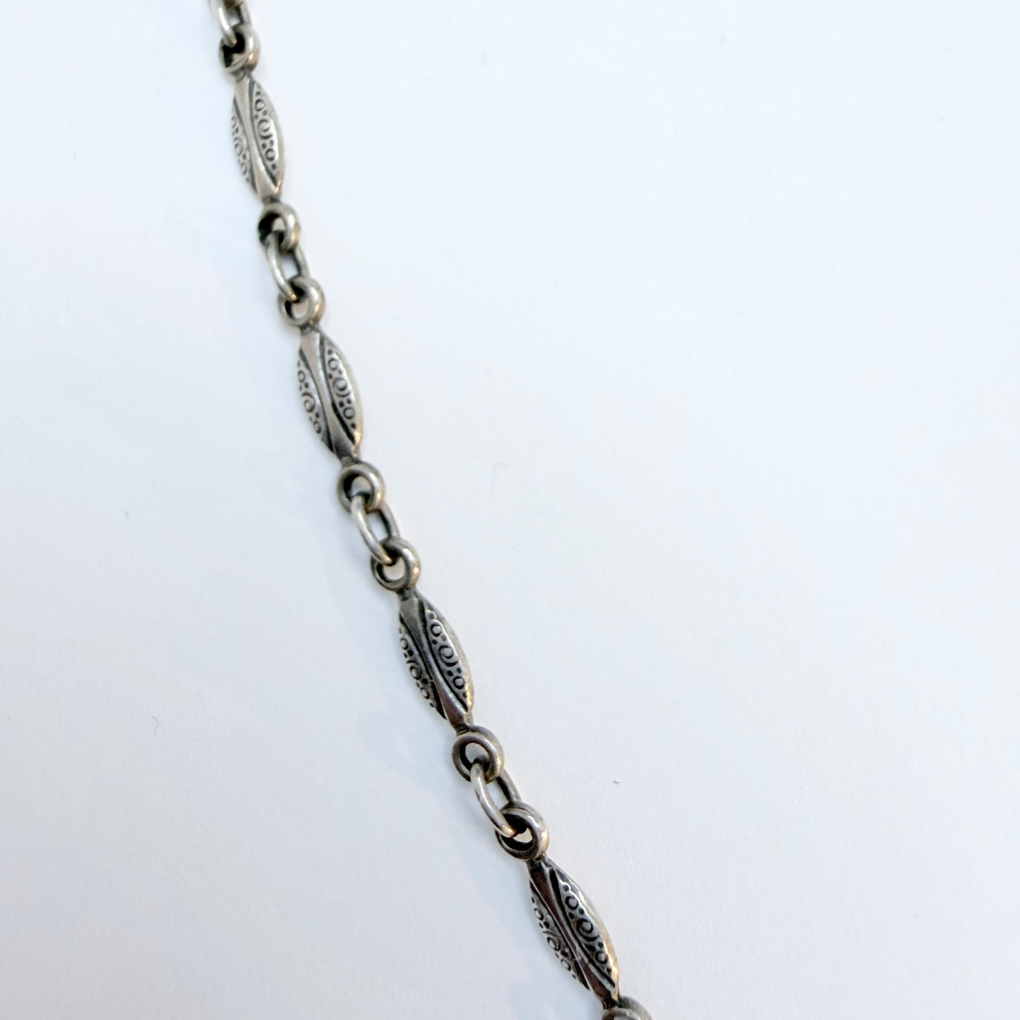 Antique / Vintage Jugendstil Solid Silver Necklace