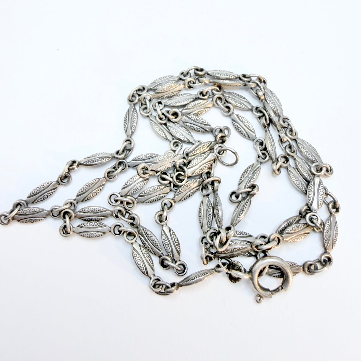 Antique / Vintage Jugendstil Solid Silver Necklace