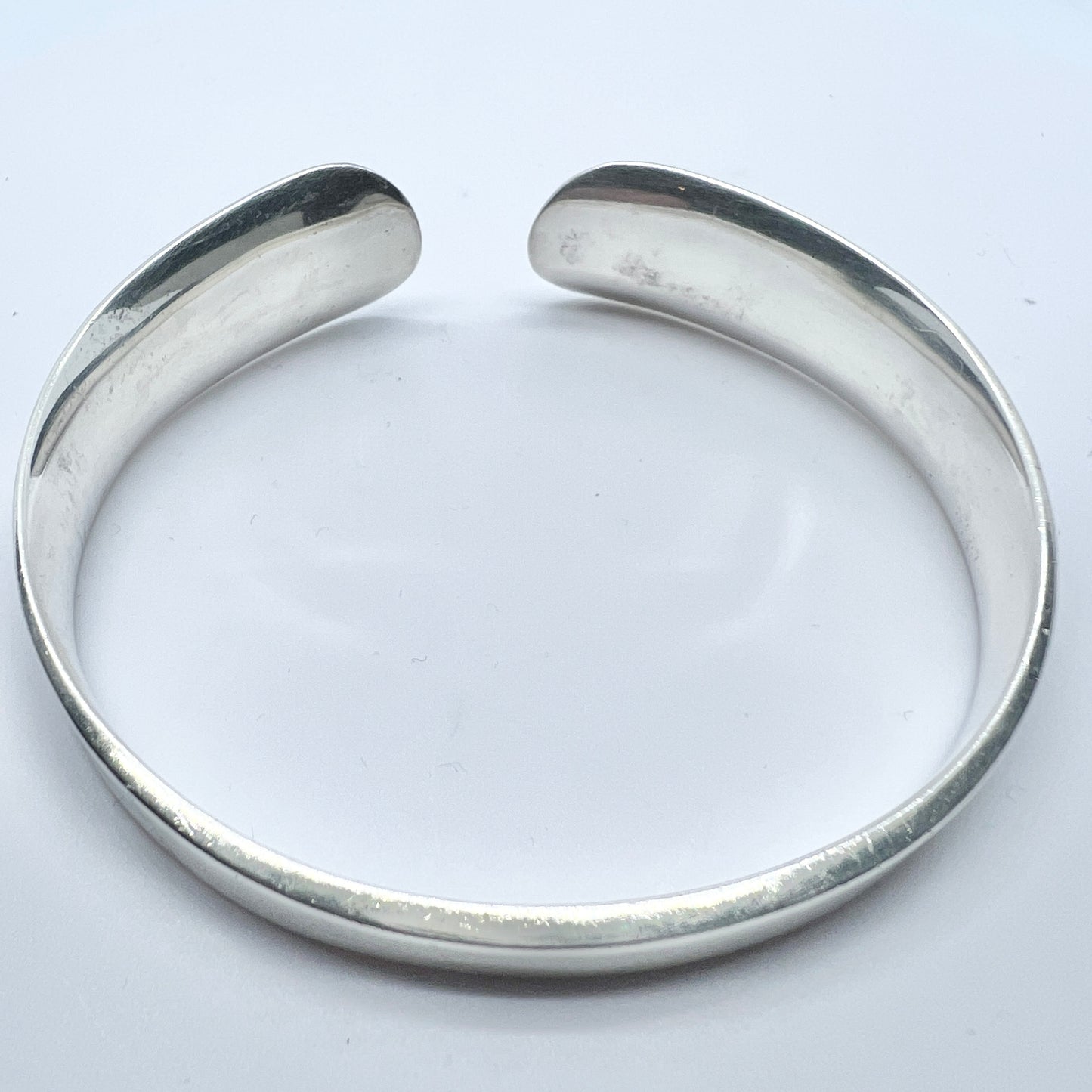 Borgila, Sweden 1956. Vintage Sterling Silver Cuff Bracelet.