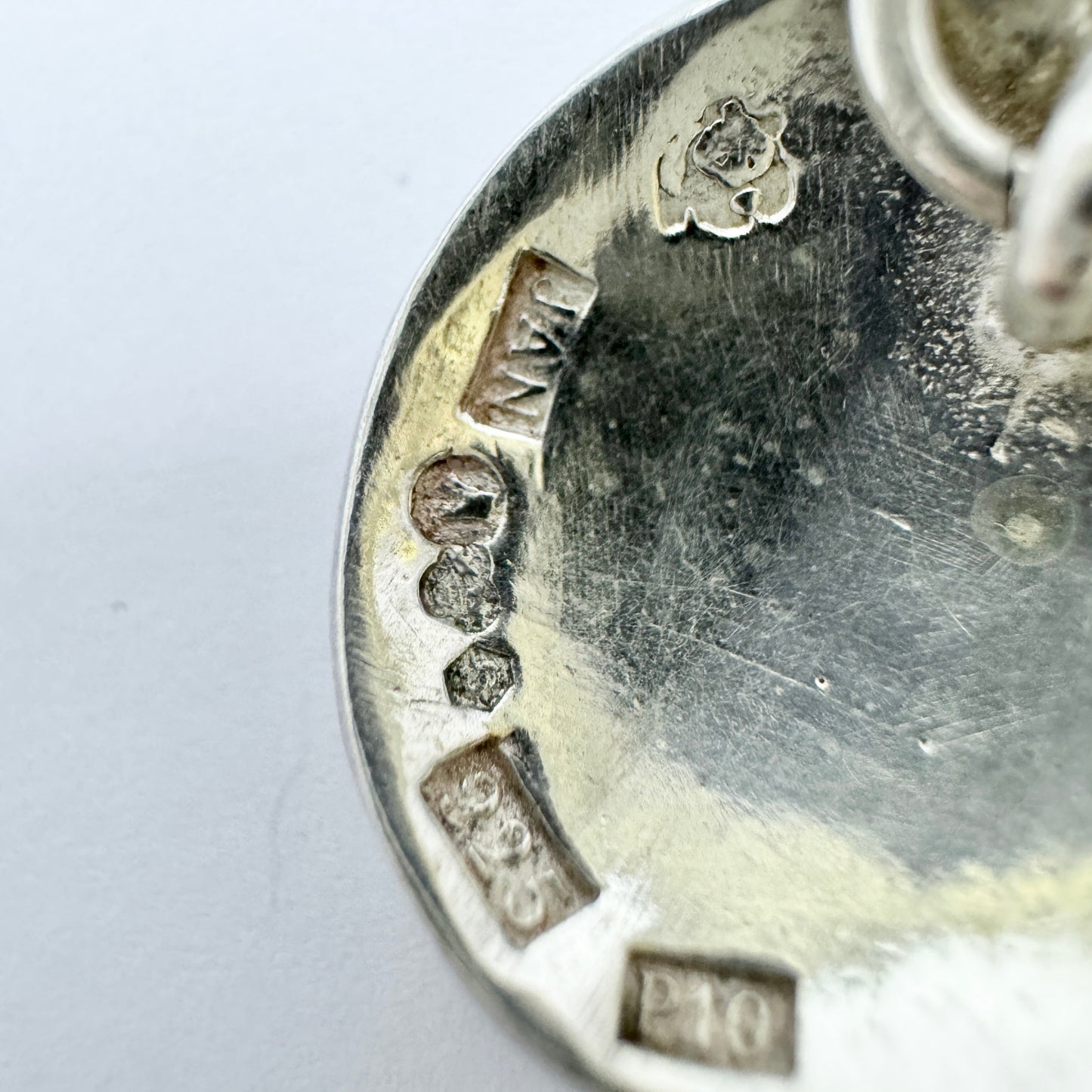 Bernd Janusch, Sweden. Vintage Sterling Silver Earrings.