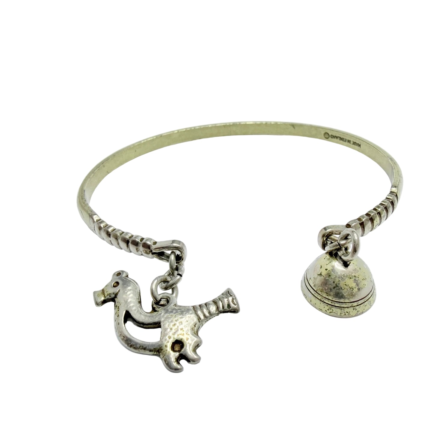 Kalevala Koru, Finland. Bronze Charm Arm-cuff Bracelet.