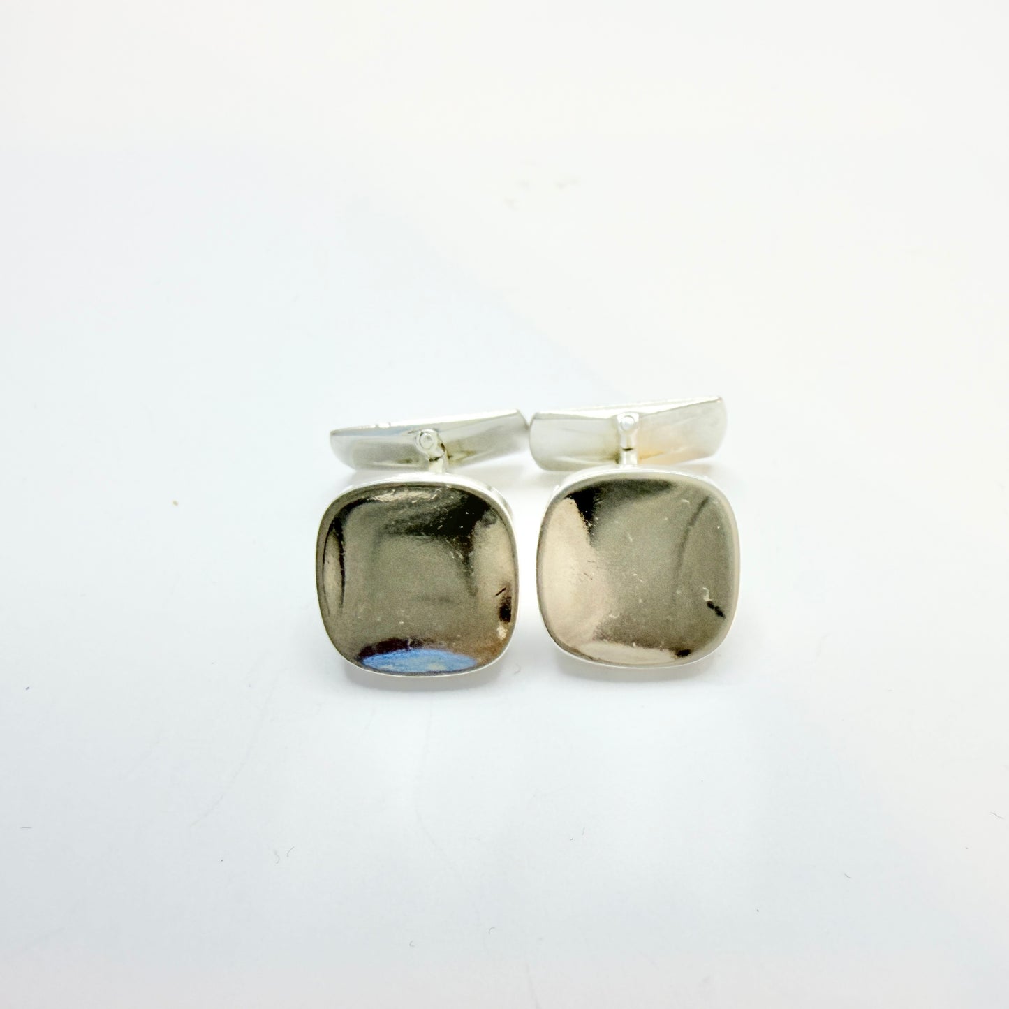 Arvo Saarela, Sweden 1963. Vintage Sterling Silver Cufflinks.