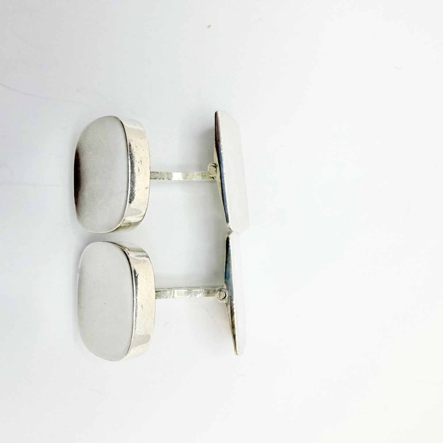 Arvo Saarela, Sweden 1963. Vintage Sterling Silver Cufflinks.