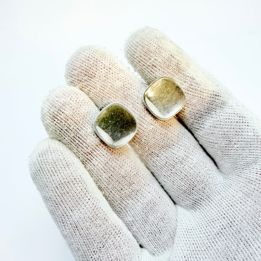 Arvo Saarela, Sweden 1963. Vintage Sterling Silver Cufflinks.