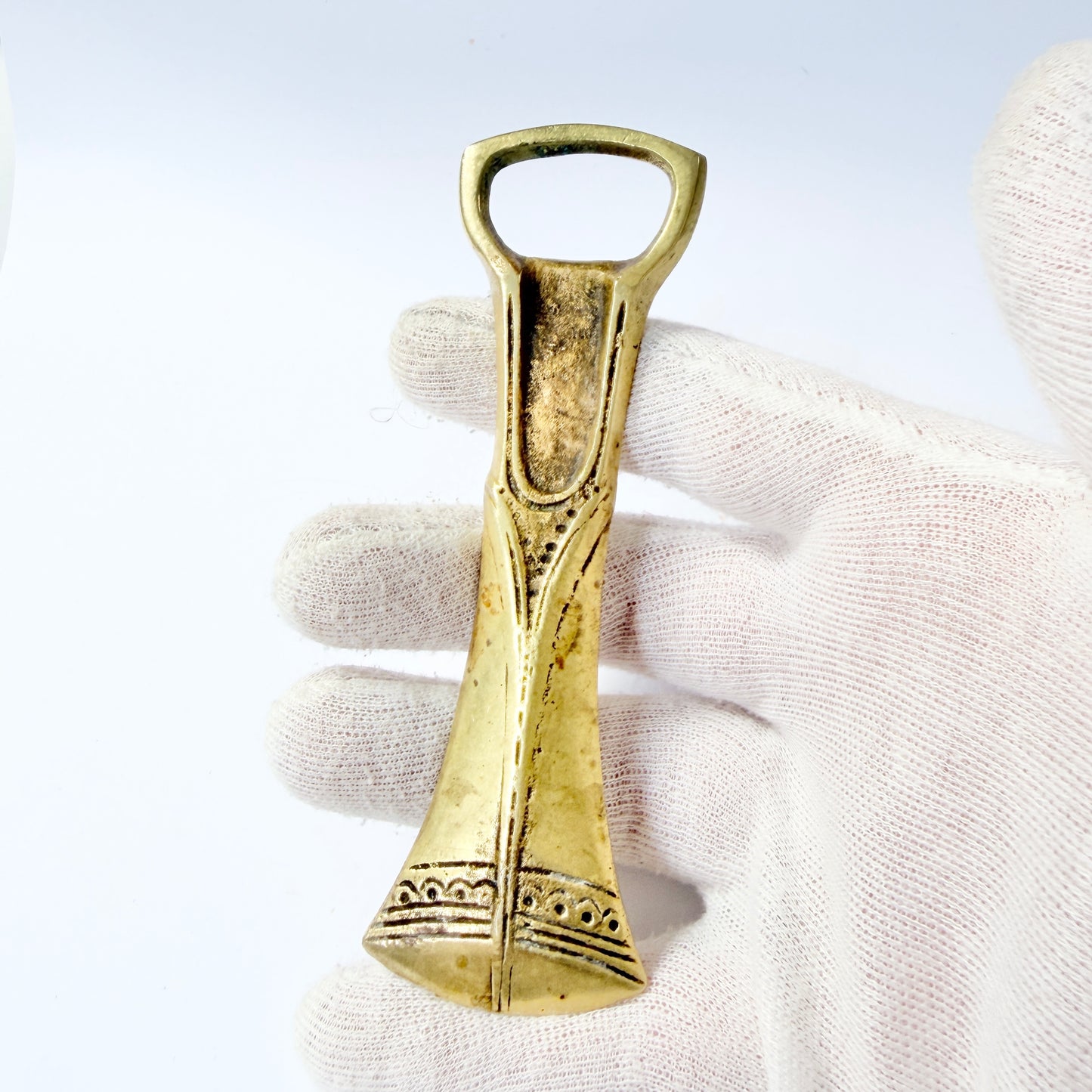 Kalevala Koru, Finland. Vintage Bronze Bottle Opener