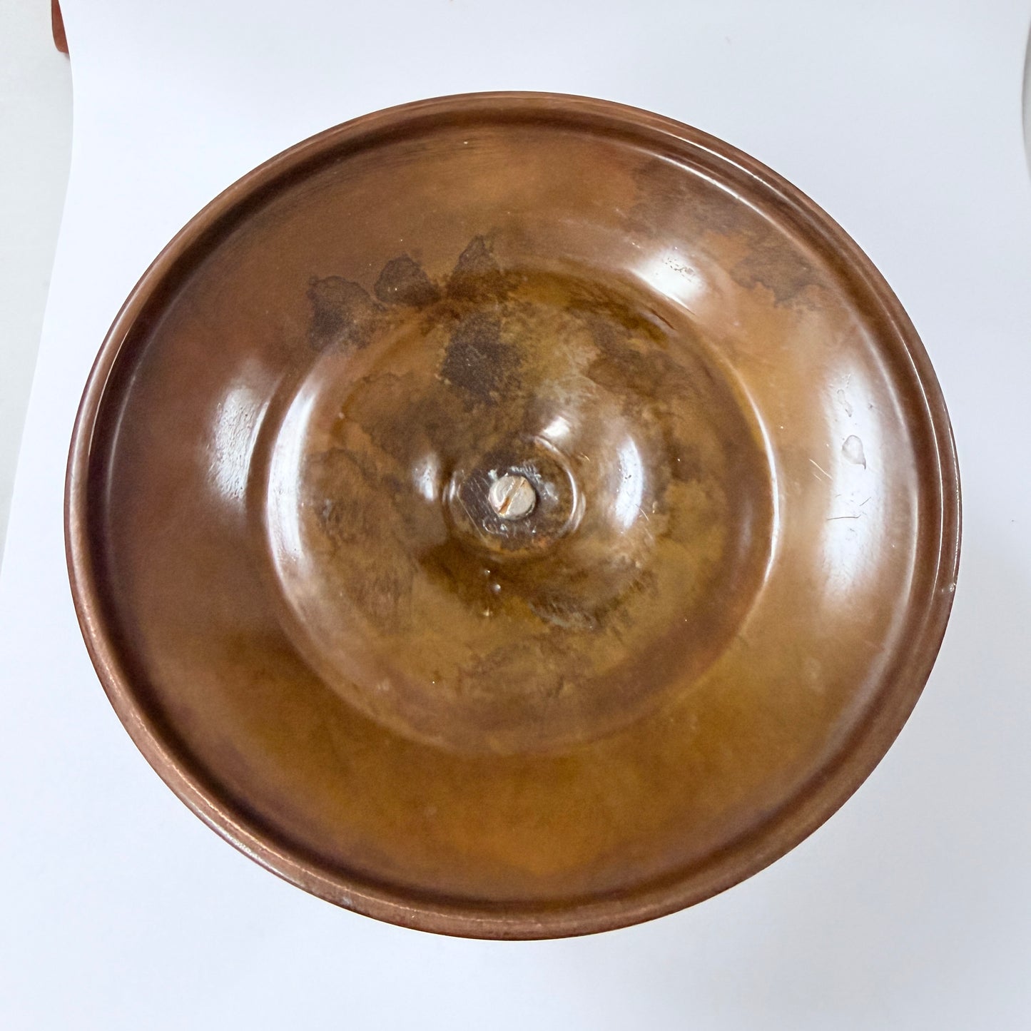 Holger Fridericia, Denmark ca 1930s. Vintage Art deco Bronze Candlestick.
