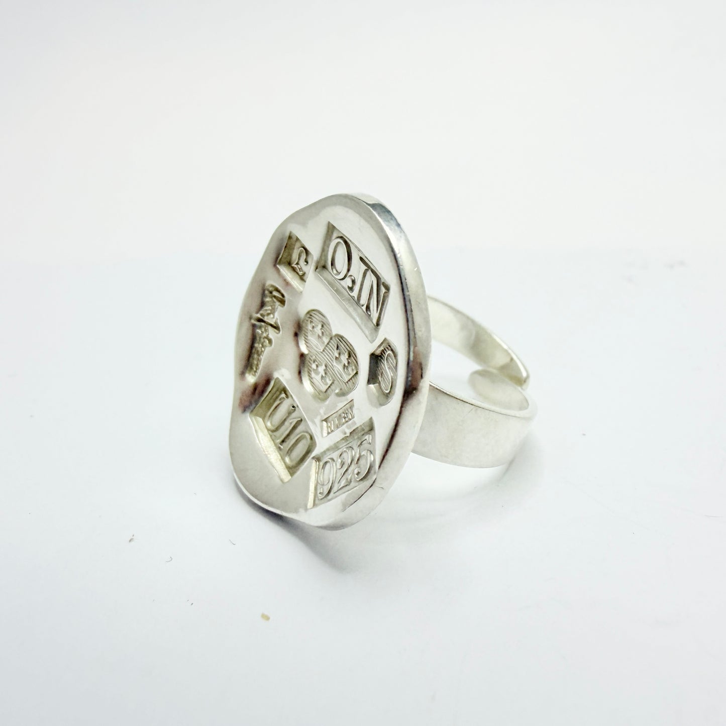 Owe Johansson, Sweden 1994. Vintage Sterling Silver Hallmark Ring