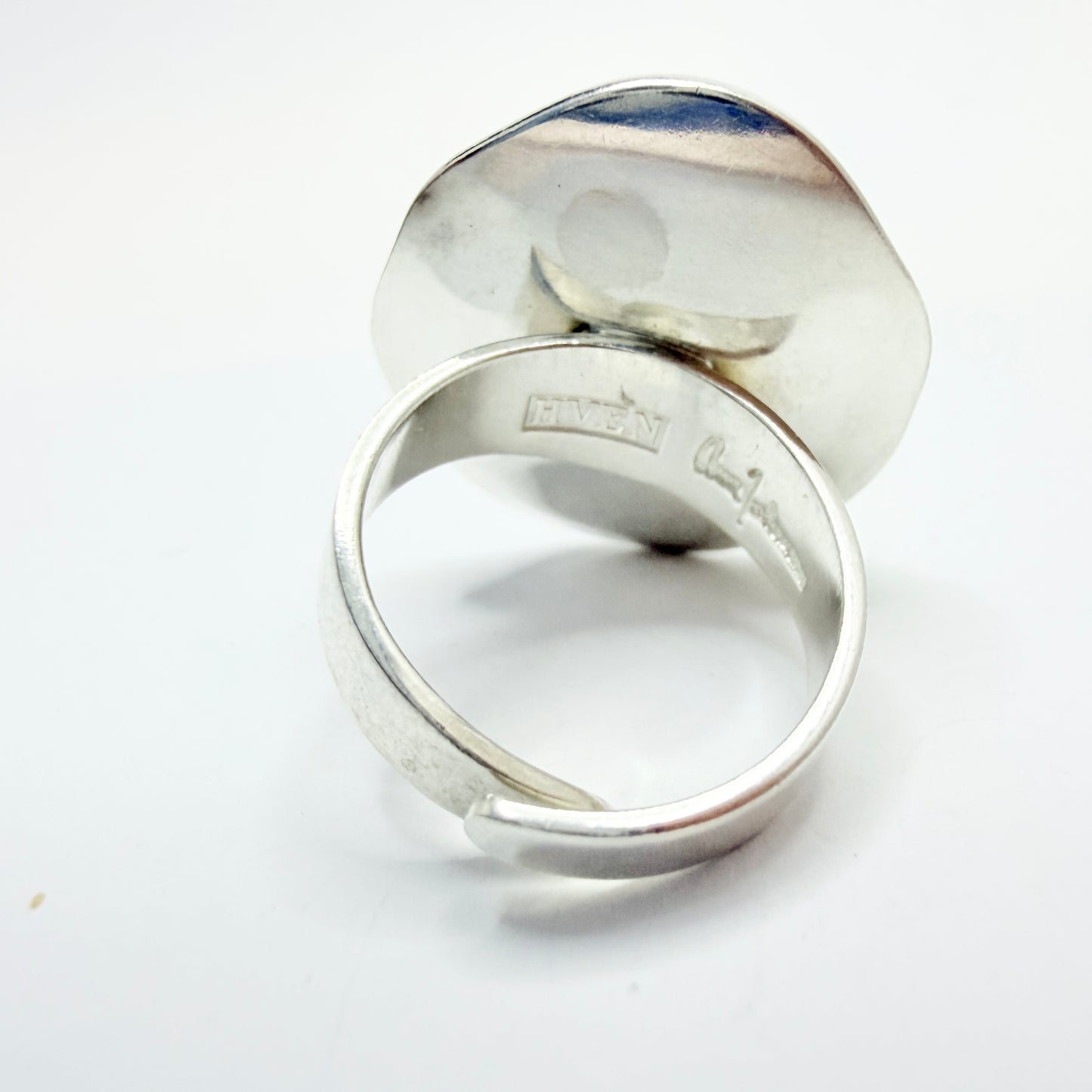Owe Johansson, Sweden 1994. Vintage Sterling Silver Hallmark Ring