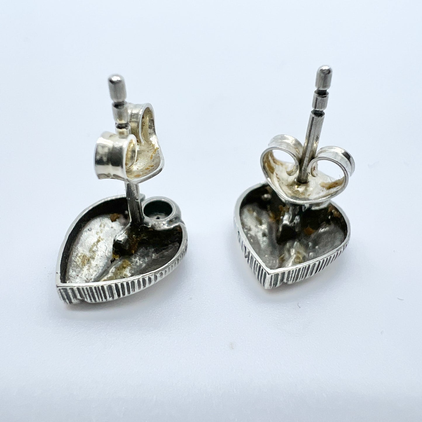 Finnfeelings, Finland Vintage Sterling Silver Rock Crystal Earrings.