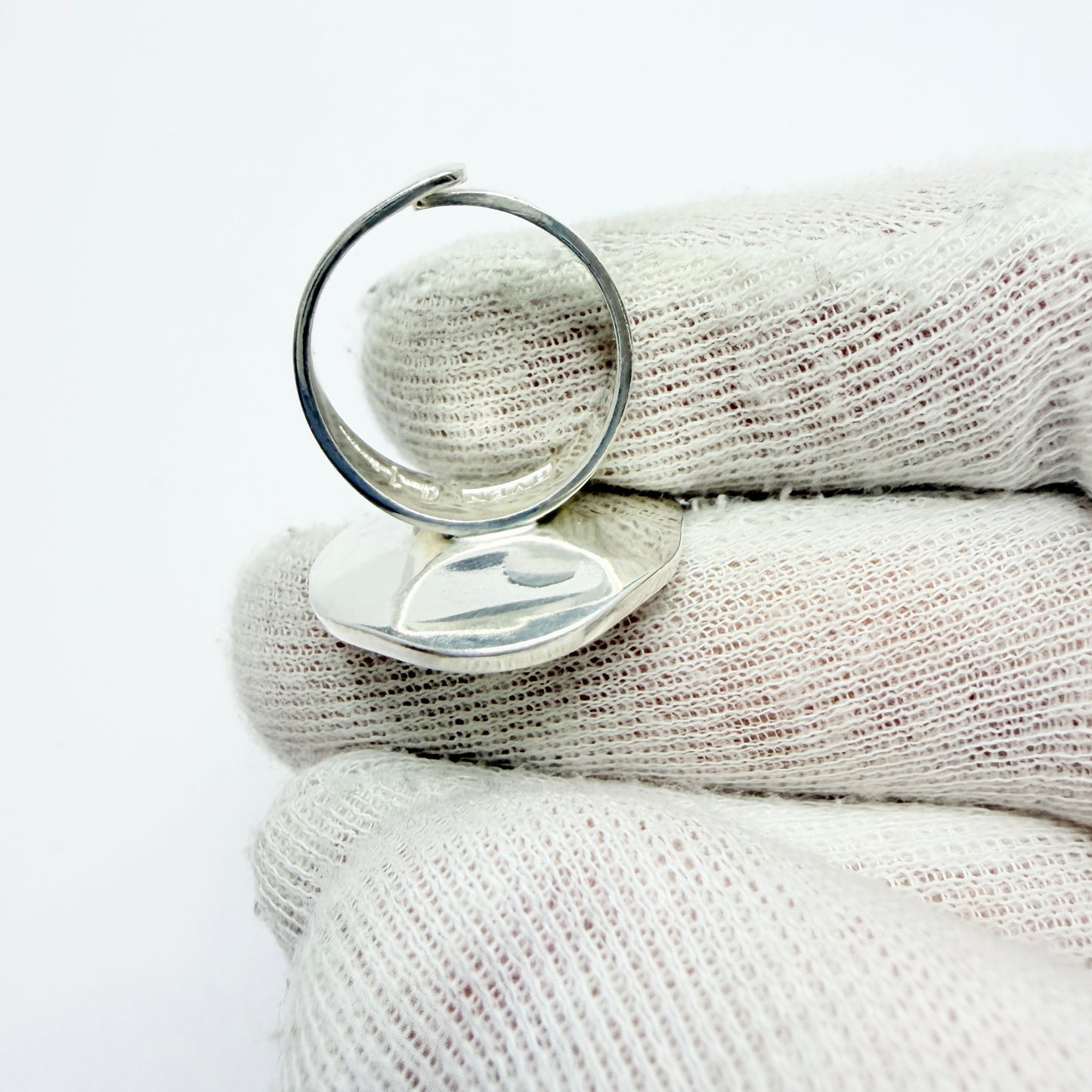 Owe Johansson, Sweden 1994. Vintage Sterling Silver Hallmark Ring