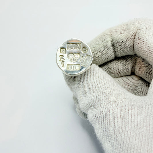 Owe Johansson, Sweden 1994. Vintage Sterling Silver Hallmark Ring