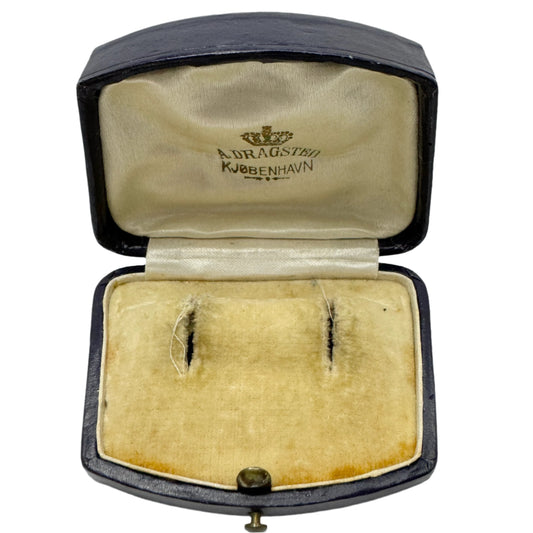 A Dragsted Kjøbenhavn early-mid 1900s. Vintage Earrings Box.