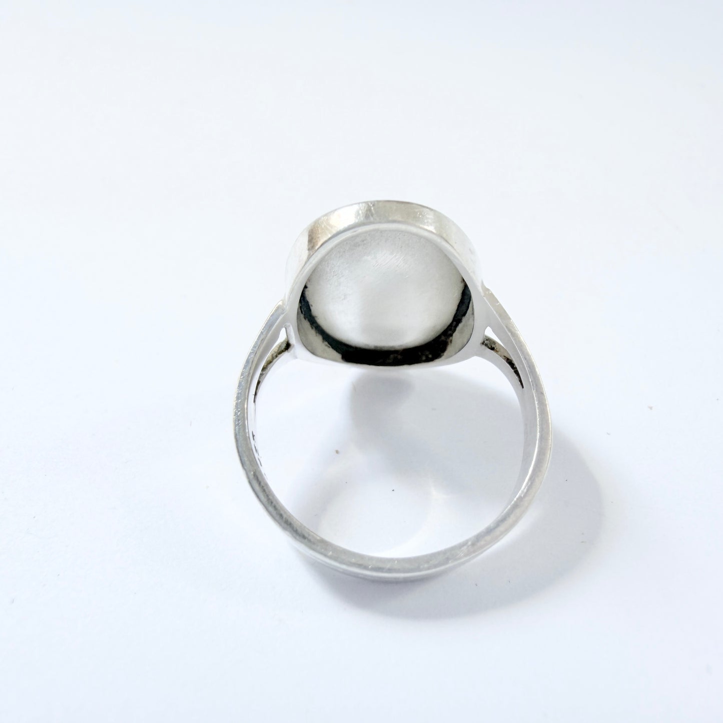 Denmark ca 1950. Vintage Solid Silver Ring.