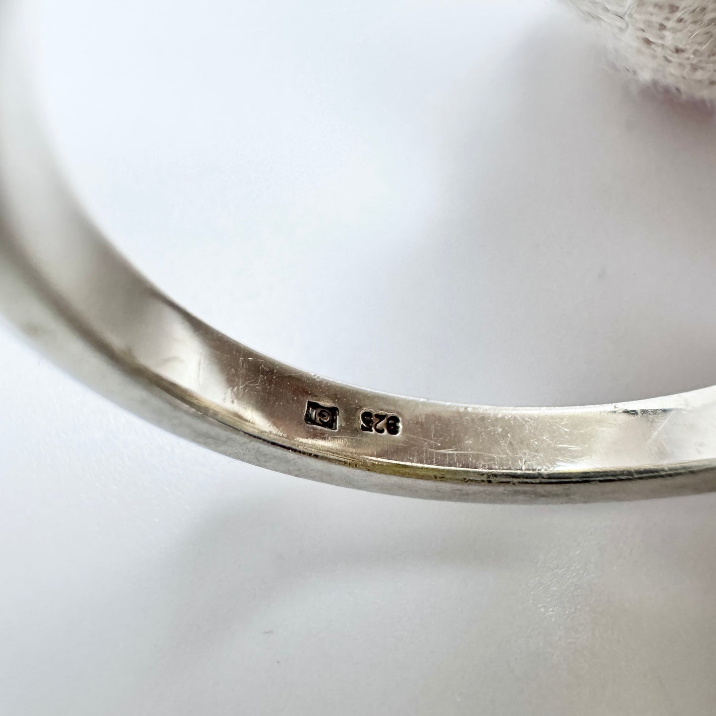 Vintage Sterling Silver Large Flower Ring.