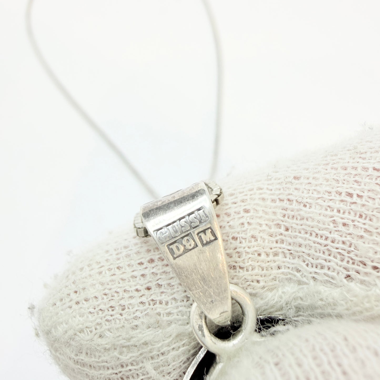 Gussi, Sweden 1954. Vintage Solid Silver Pendant Necklace.