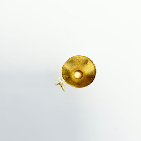Svedboms, Sweden c 1960s. Vintage 18k Gold Cocktail Martini Glass Charm.