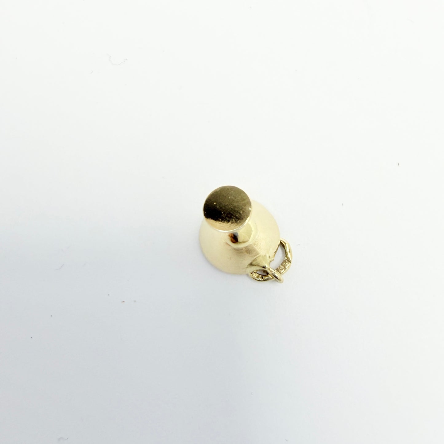 Svedboms, Sweden c 1960s. Vintage 18k Gold Cocktail Martini Glass Charm.
