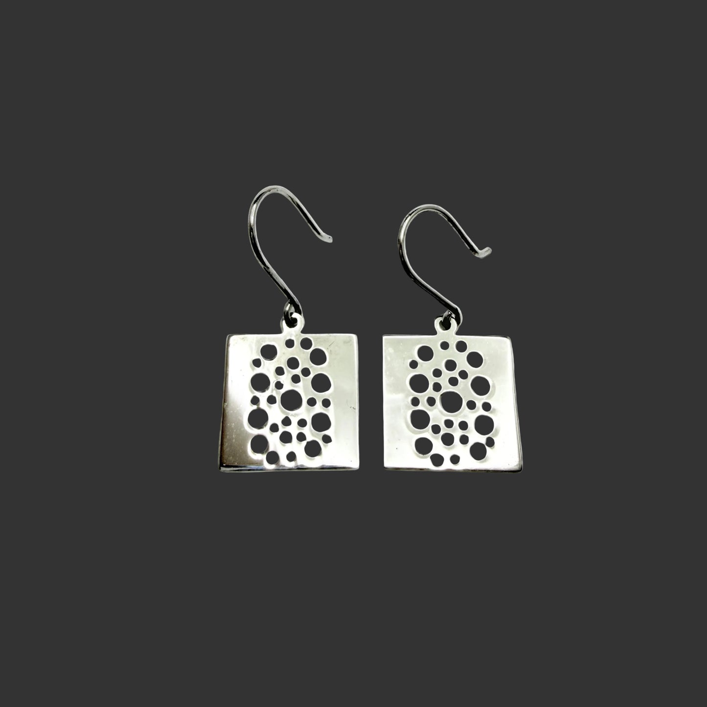 Liisa Vitali for Kultakeskus, Finland Vintage Sterling Silver Earrings