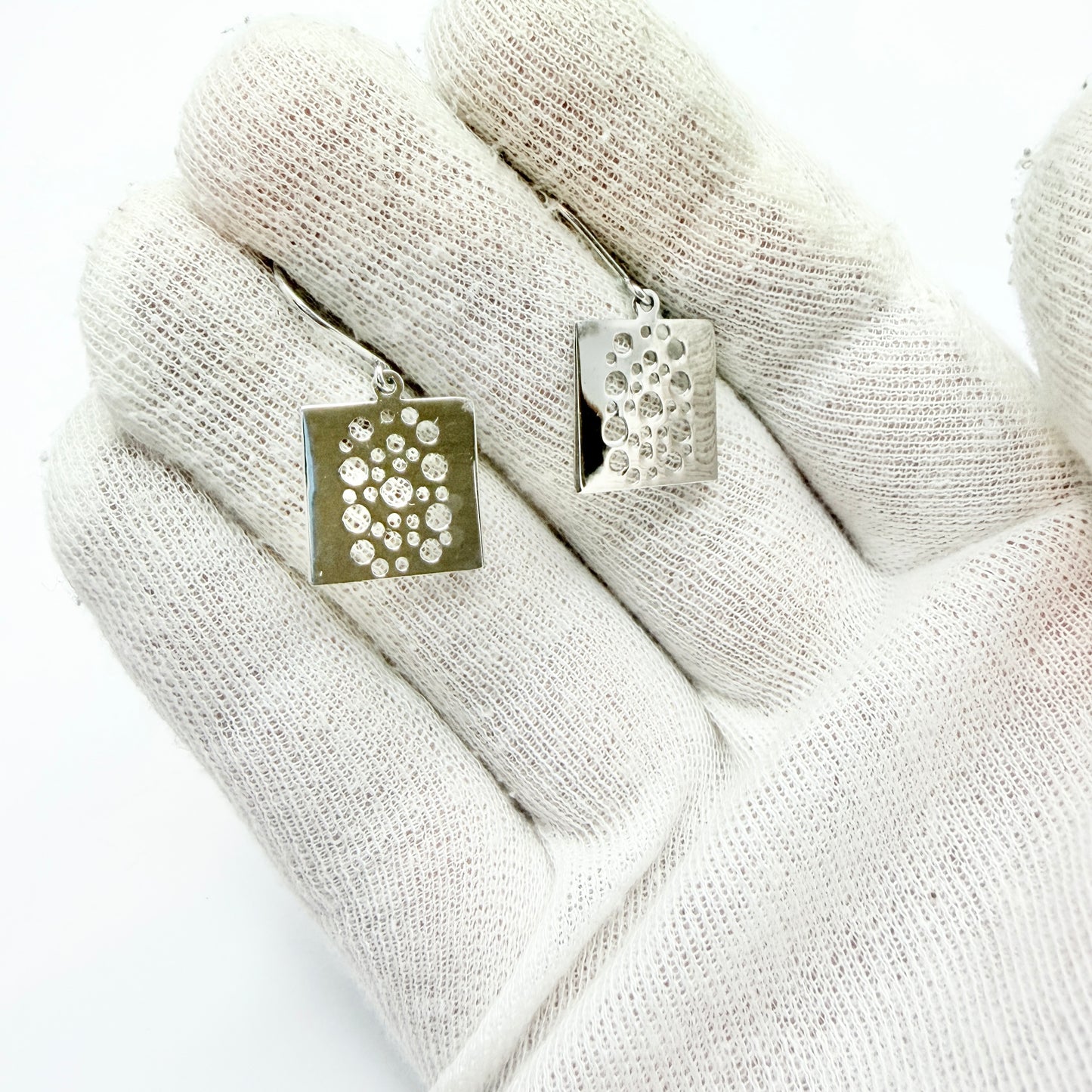 Liisa Vitali for Kultakeskus, Finland Vintage Sterling Silver Earrings