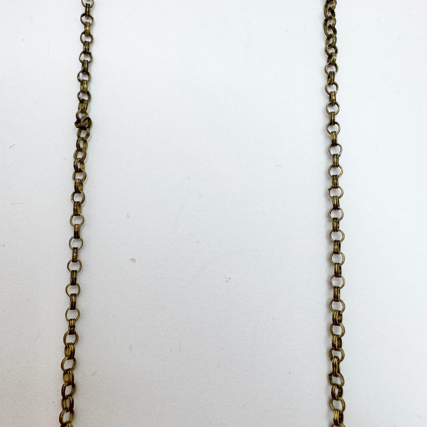 Two Vintage c 1940-50s Costume Jewelry Necklaces.
