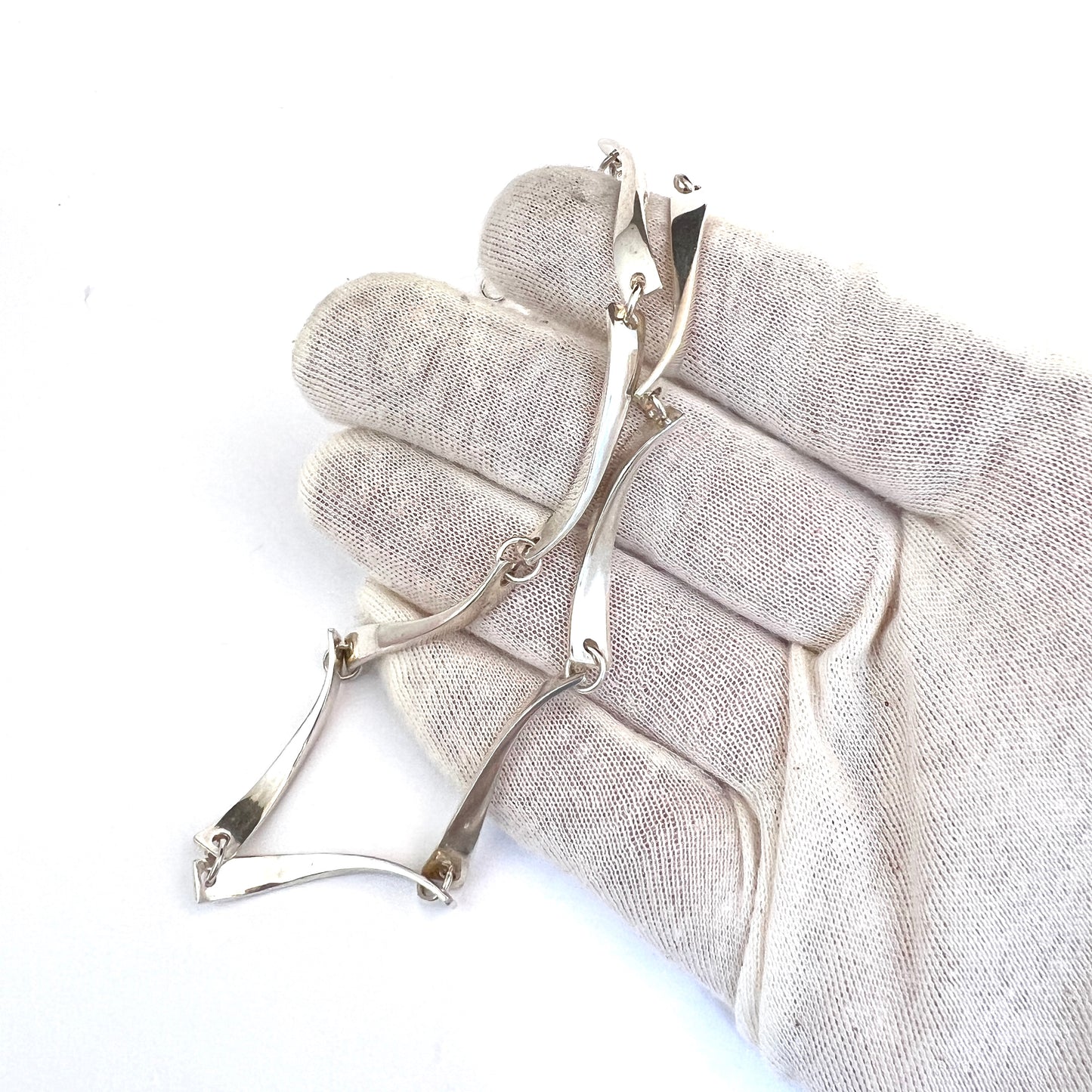 Jaana Toppila-Ikalainen, Finland 1997. Vintage Sterling Silver Necklace.