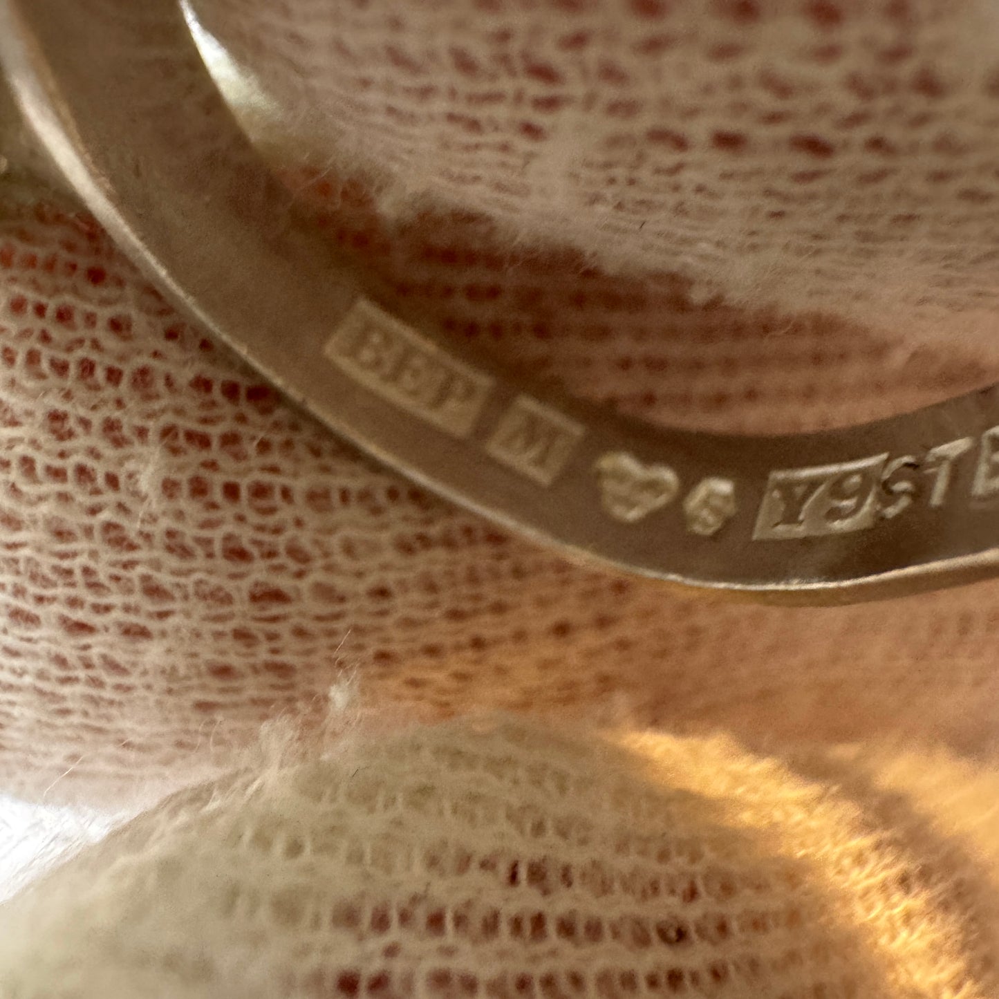 Pernlos, Sweden 1973. Vintage Sterling Silver Ring.