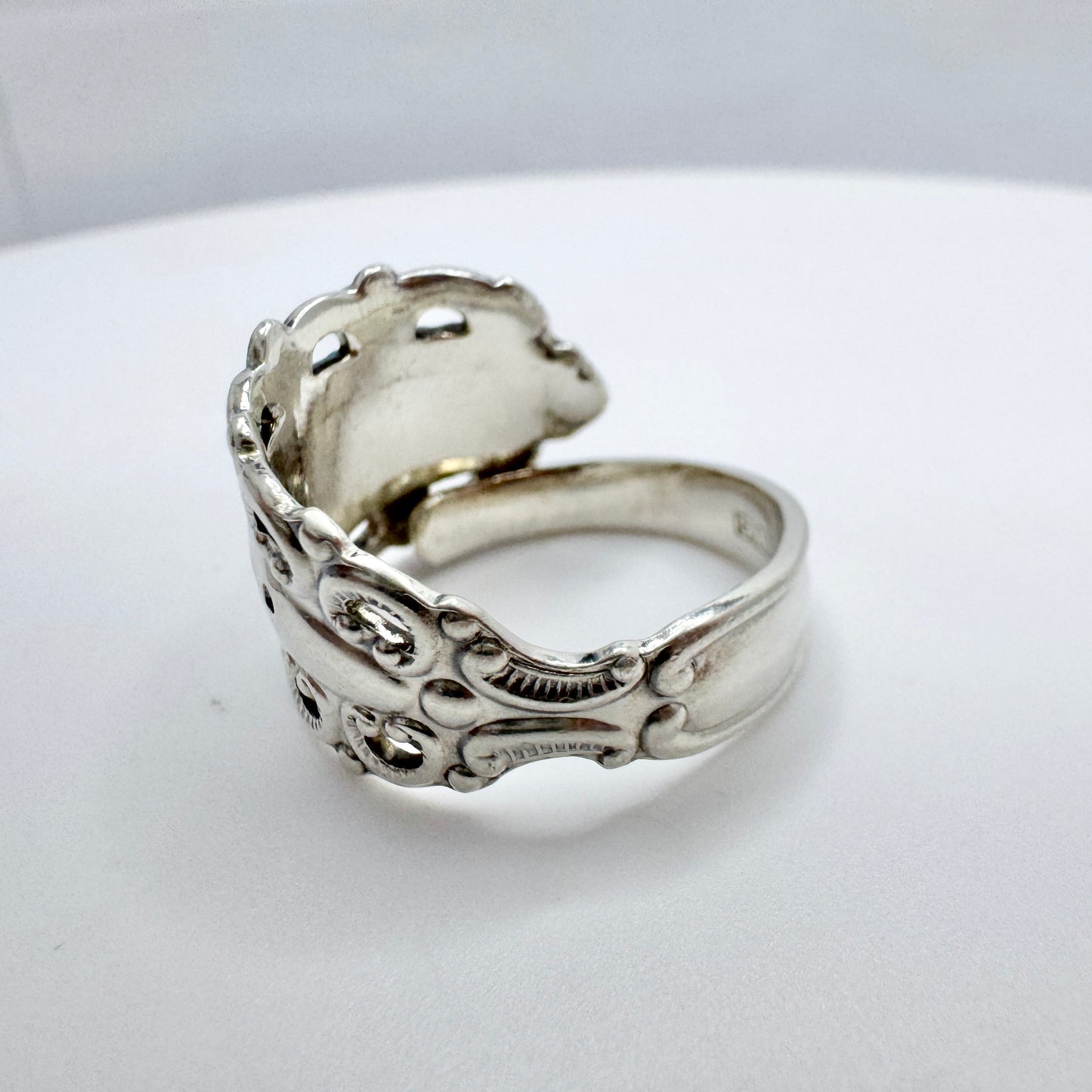 Sweden 1967. Vintage Sterling Silver Luck / Happiness Ring.