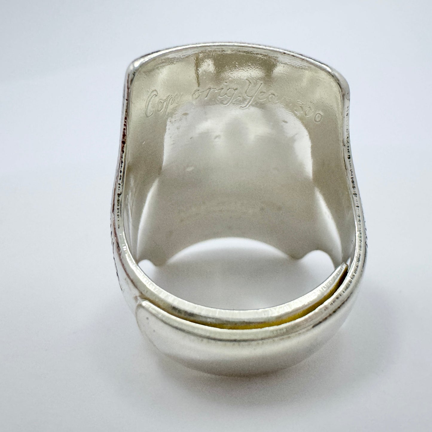 David-Andersen, Norway. Vintage Sterling Silver Viking Copy Ring.