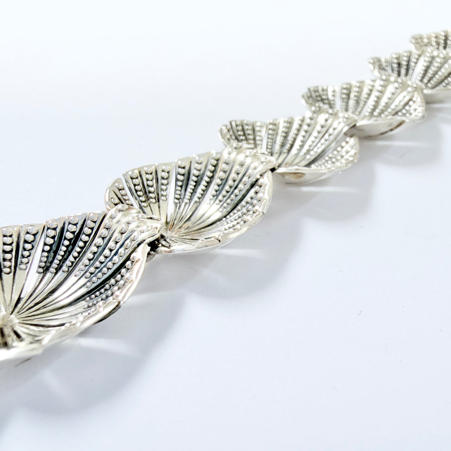 Vintage 1950-60s. Mid-century Solid Silver Bracelet.