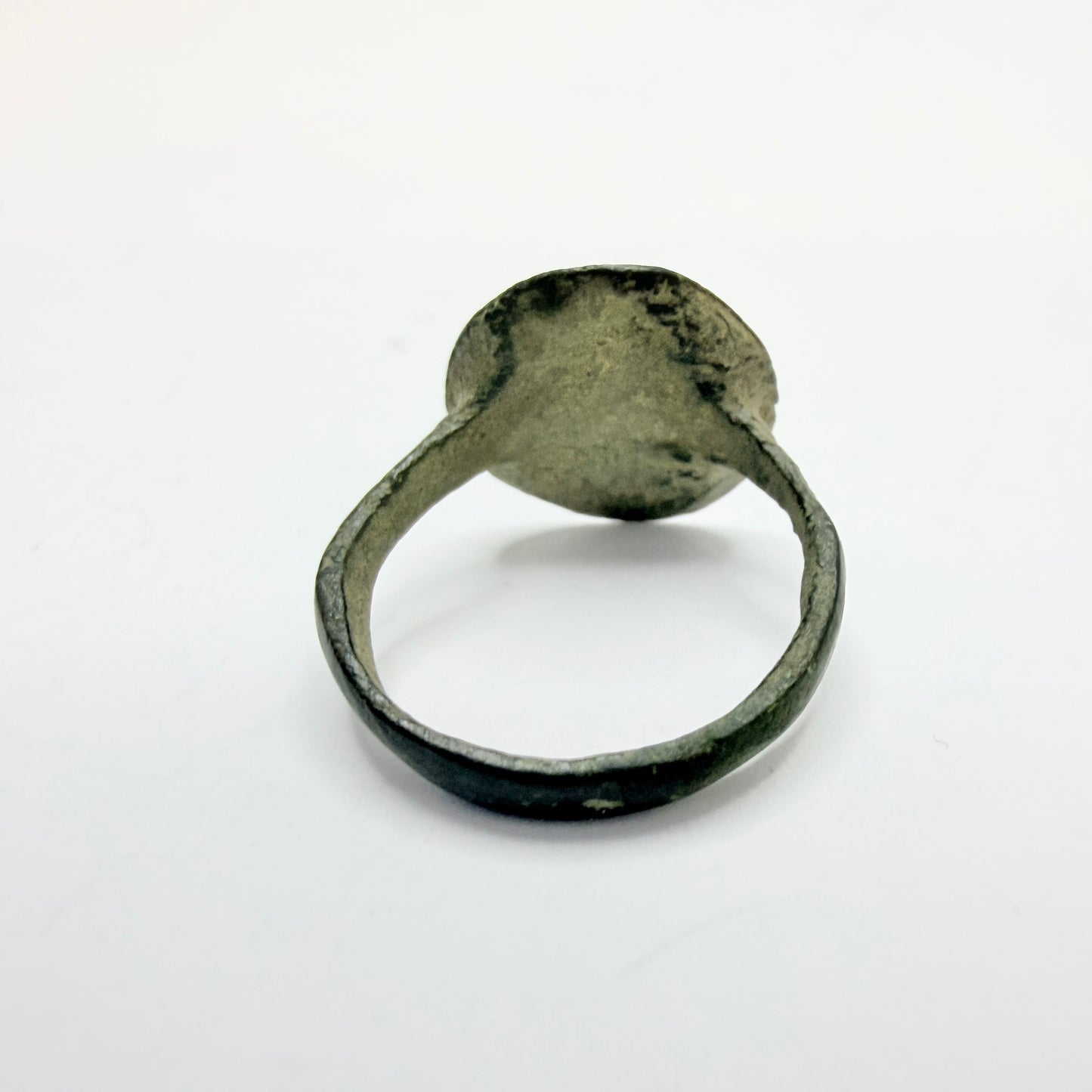 Antique Ancient Bronze Signet Ring.