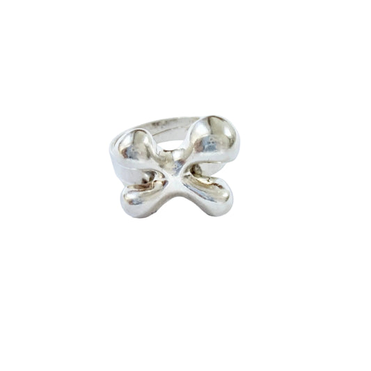 Bengt Hallberg, Sweden 1975. Vintage Sterling Silver Ring.