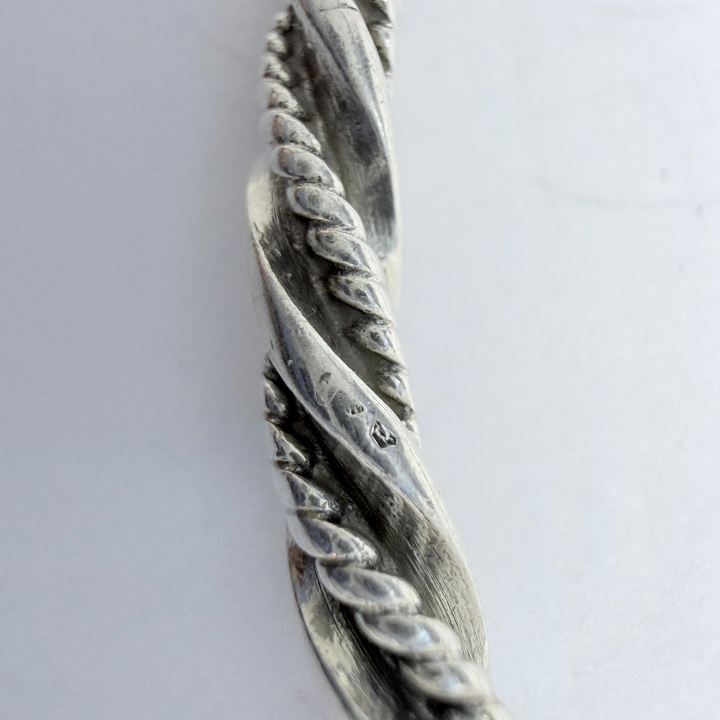 Georg Jensen, Denmark. Vintage Sterling Silver Bangle Bracelet. Design 17A