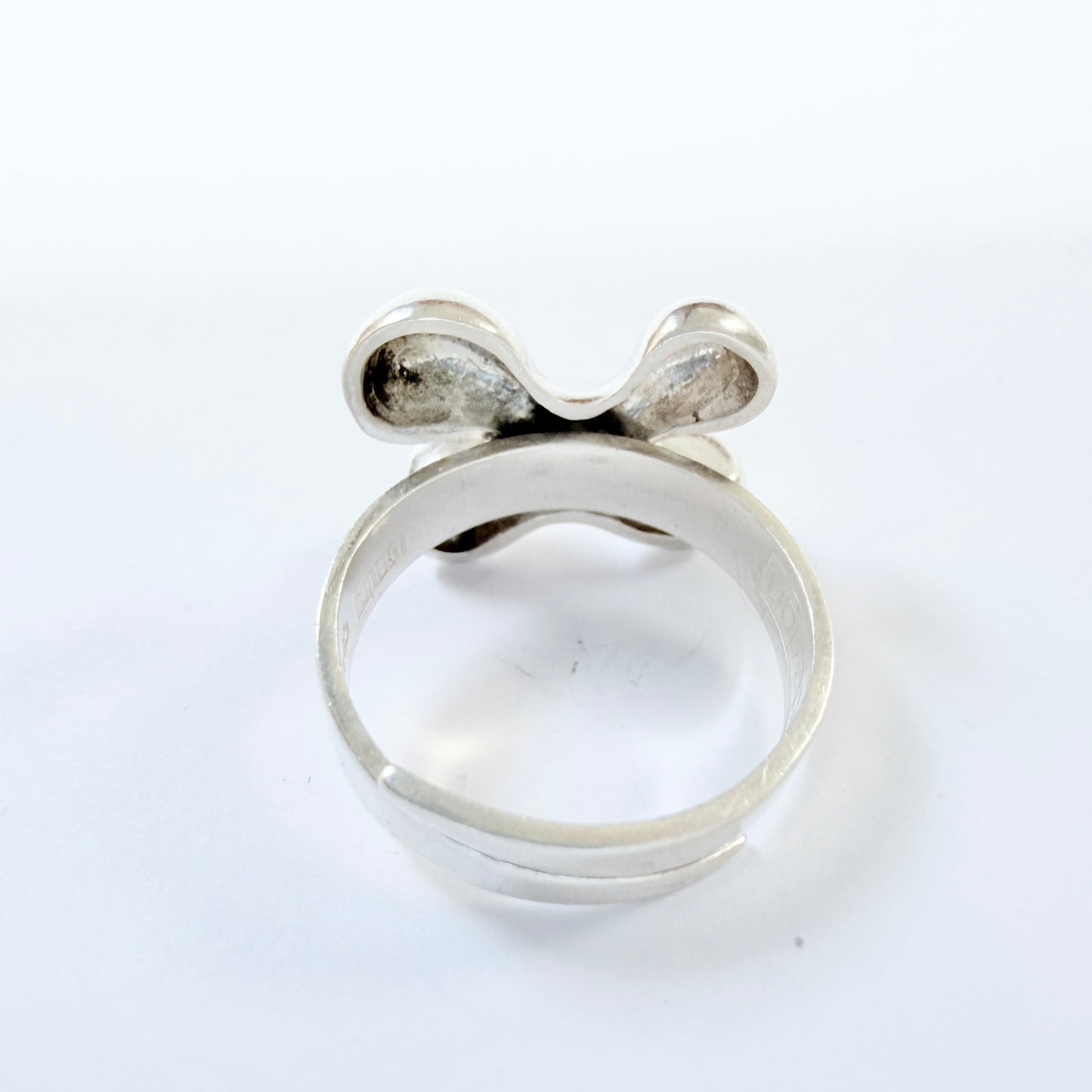 Bengt Hallberg, Sweden 1975. Vintage Sterling Silver Ring.