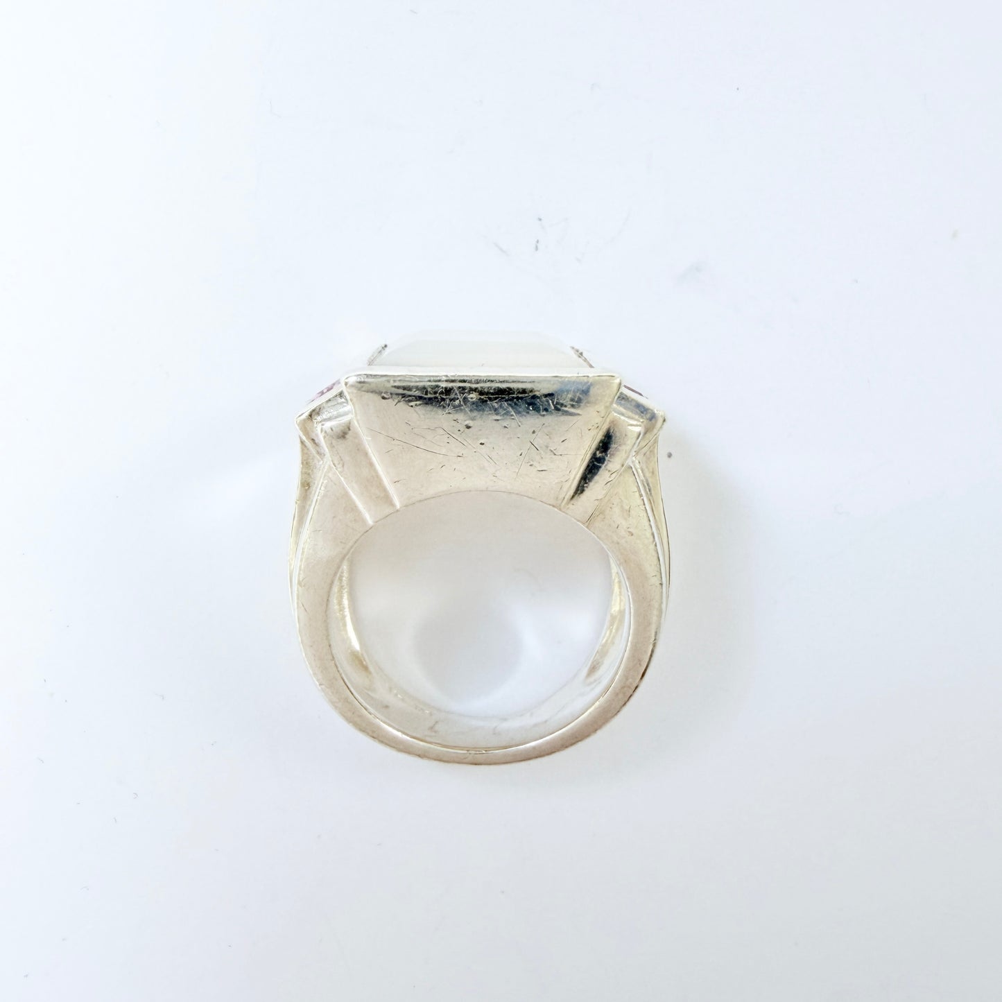 BOG (prob Guld og Sølv Design, Denmark). Sterling SIlver Ring.